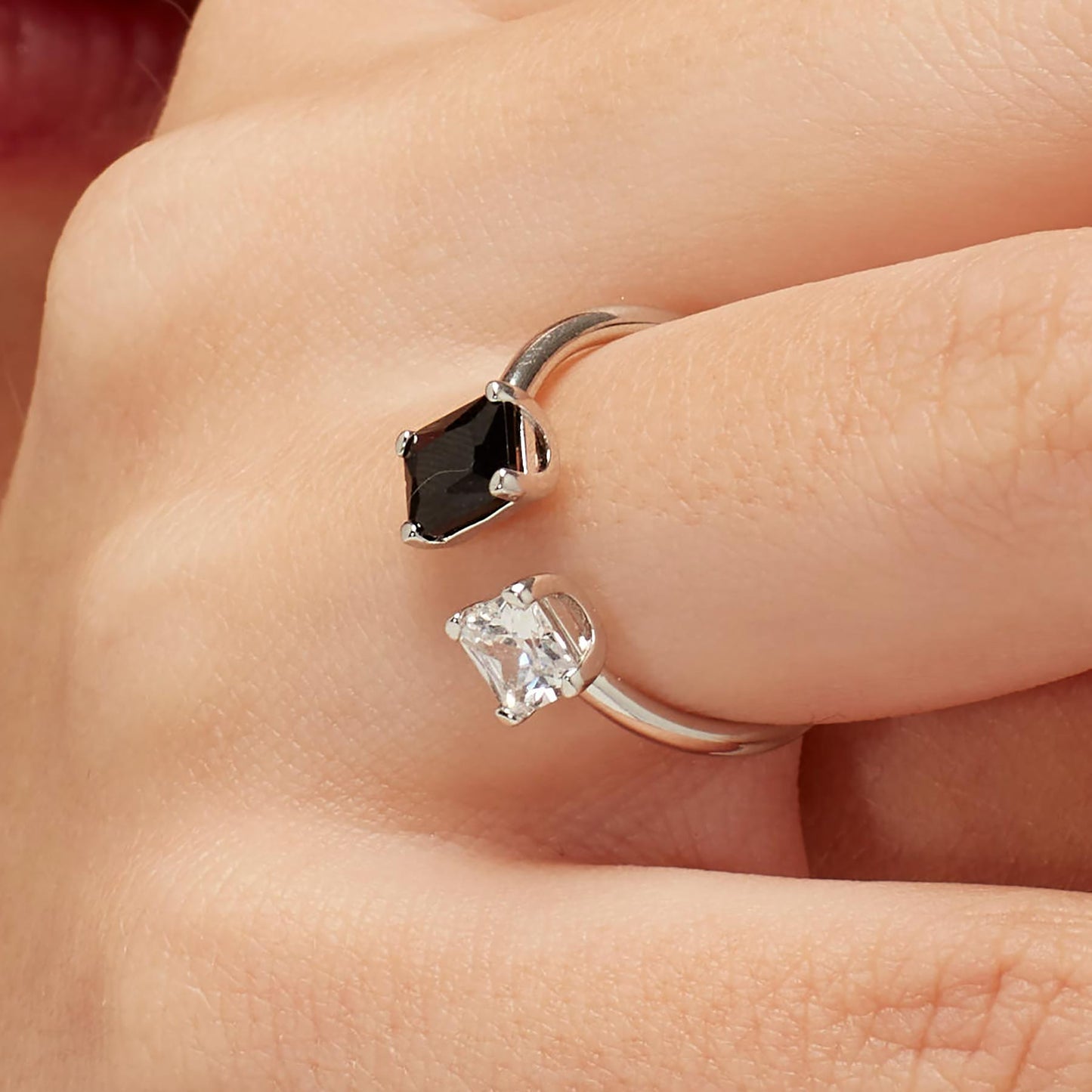 Anello argento Fancy mistery black