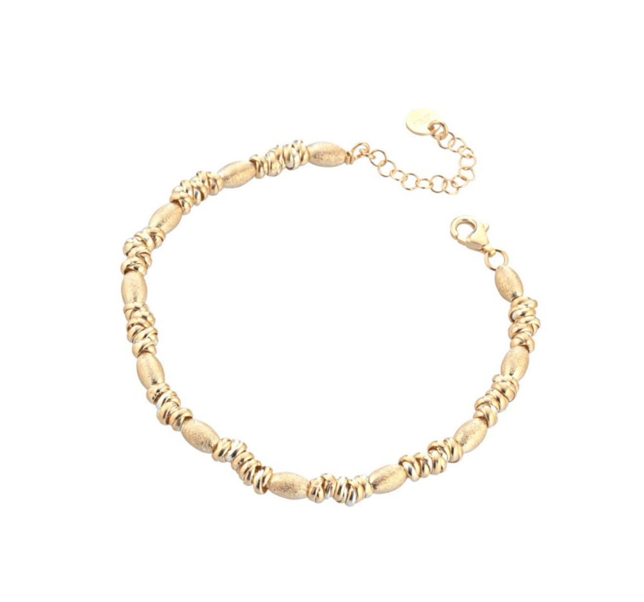 Bracciale Marcello Pane essential rondelle e cilindri