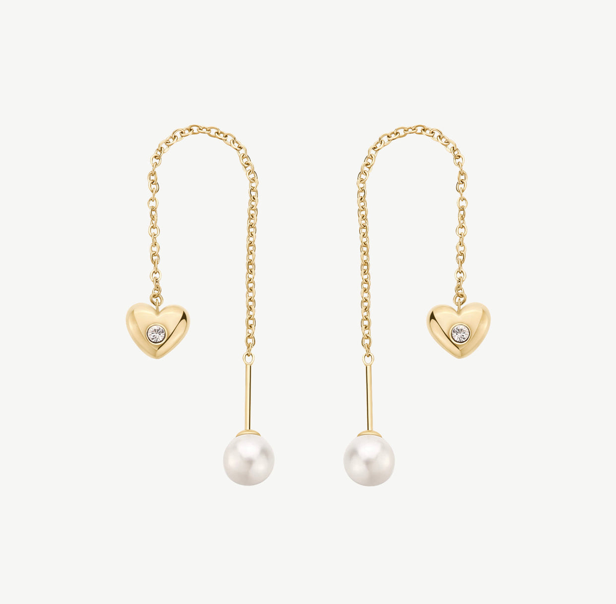 Orecchini donna Brosway Chakra Gold cuore