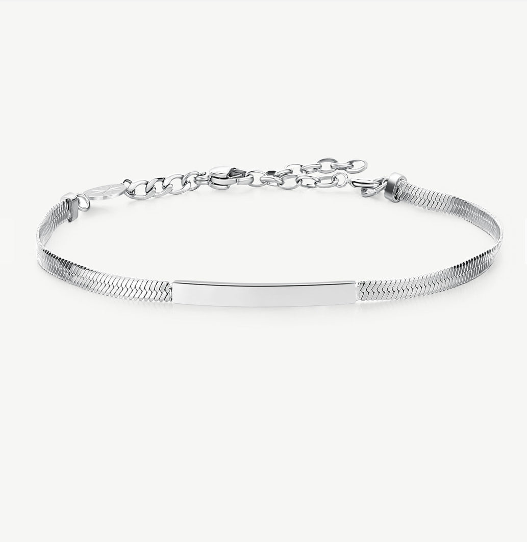 Bracciale Brosway Essential Snake e piastrina