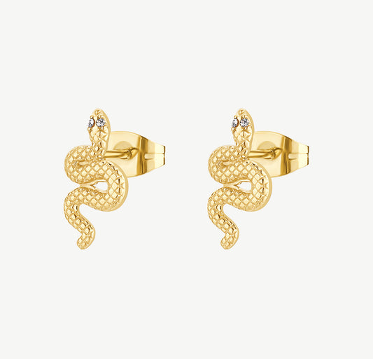 Orecchini Brosway Chakra Serpente gold