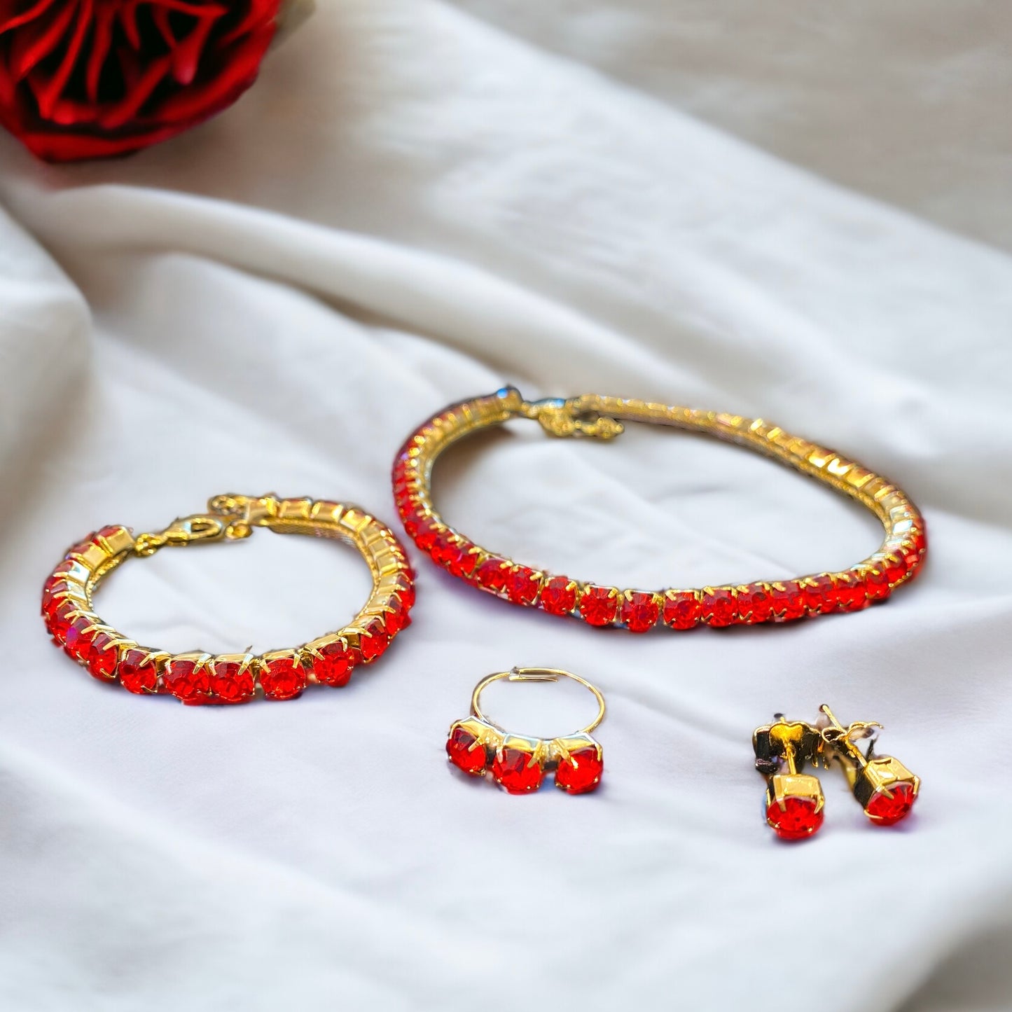 Parure donna Diamond accessori Party glam