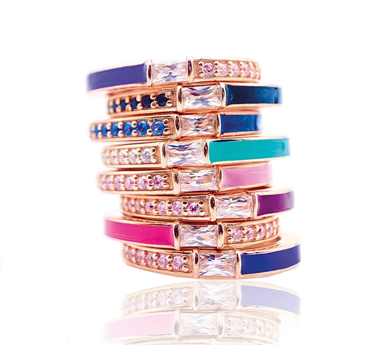Anello Labrioro donna baguette