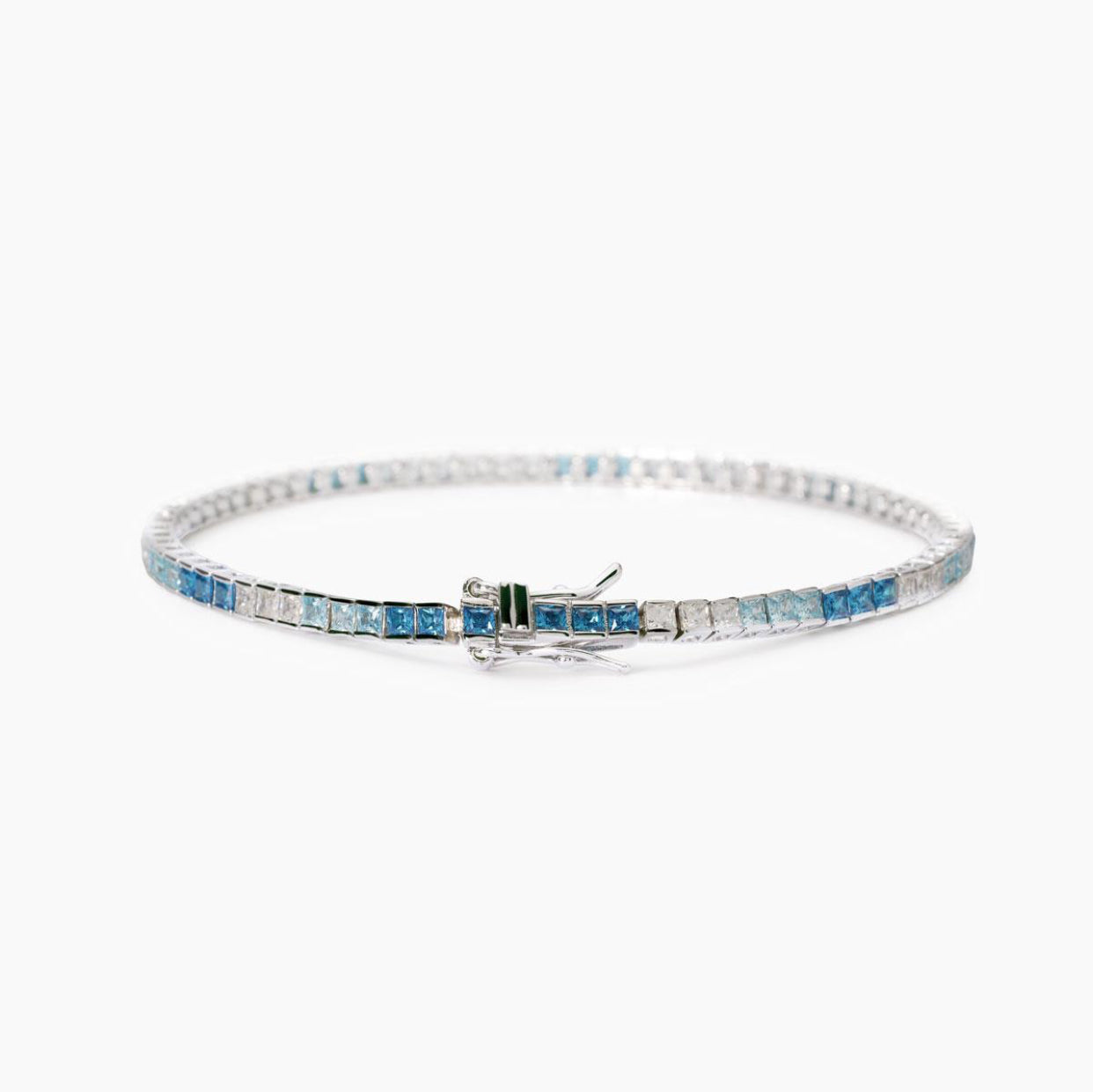 Bracciale donna Mabina con zirconi multicolor blu TENNIS CLUB