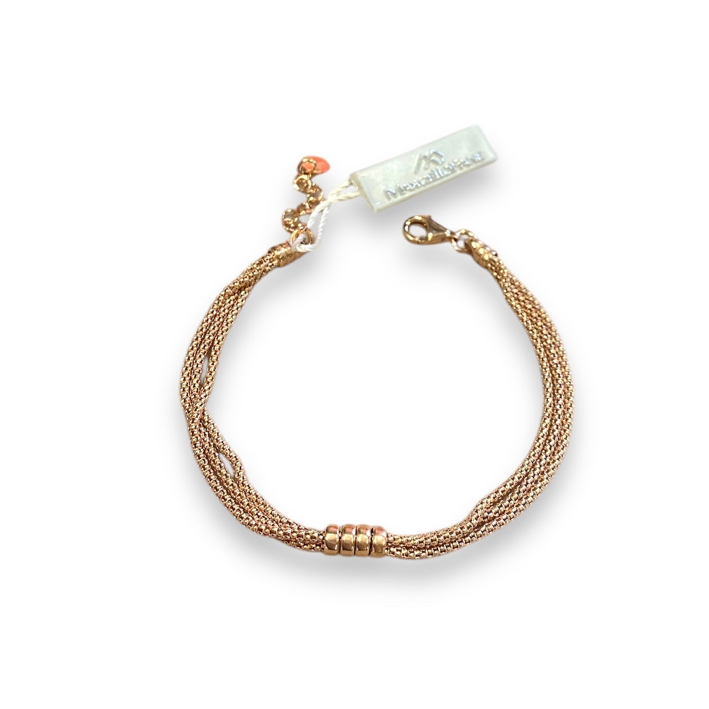 Bracciale donna Marcello Pane con inserto centrale