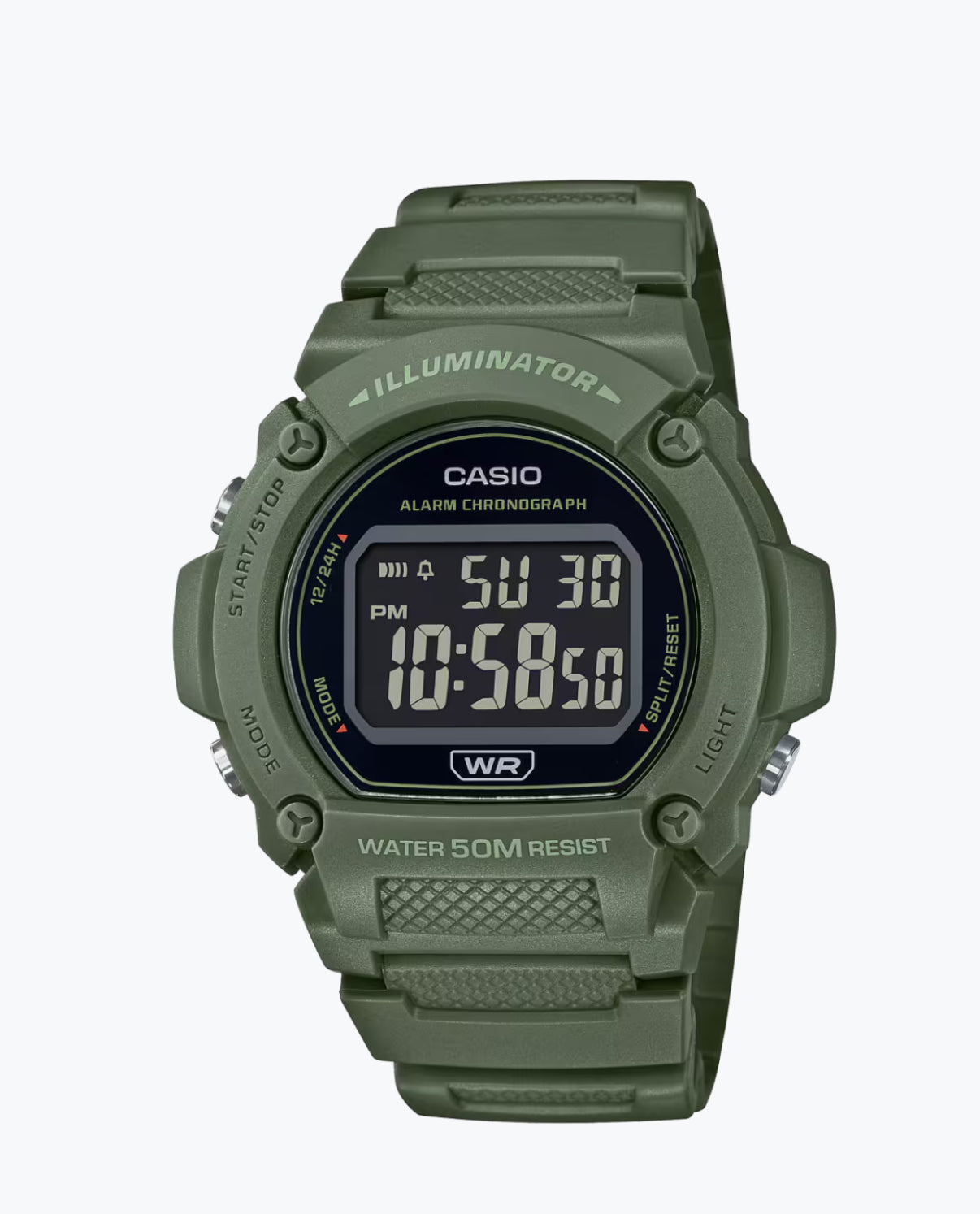 Casio Orologio Digitale in silicone Blu