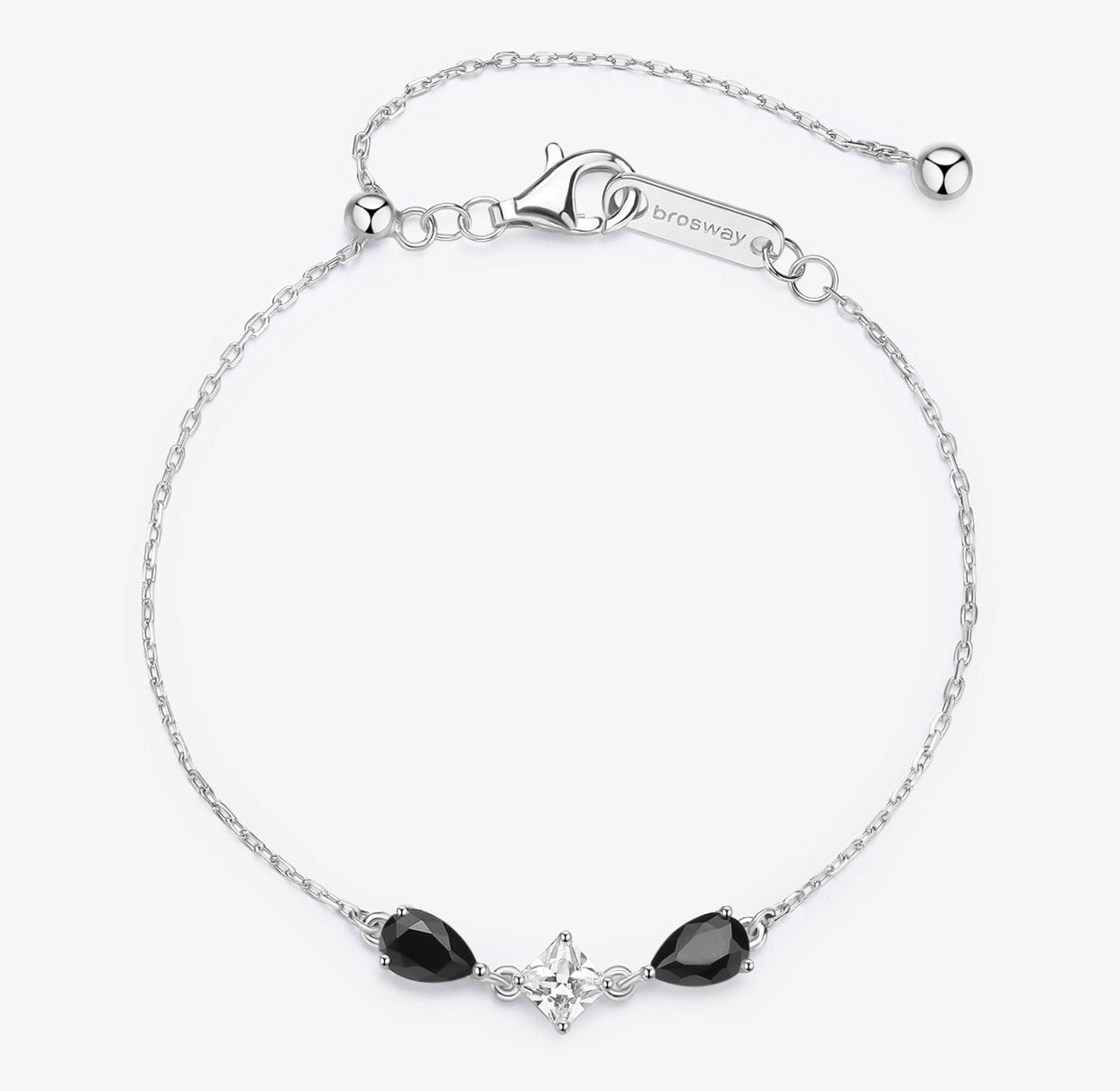 Bracciale argento Fancy mistery black
