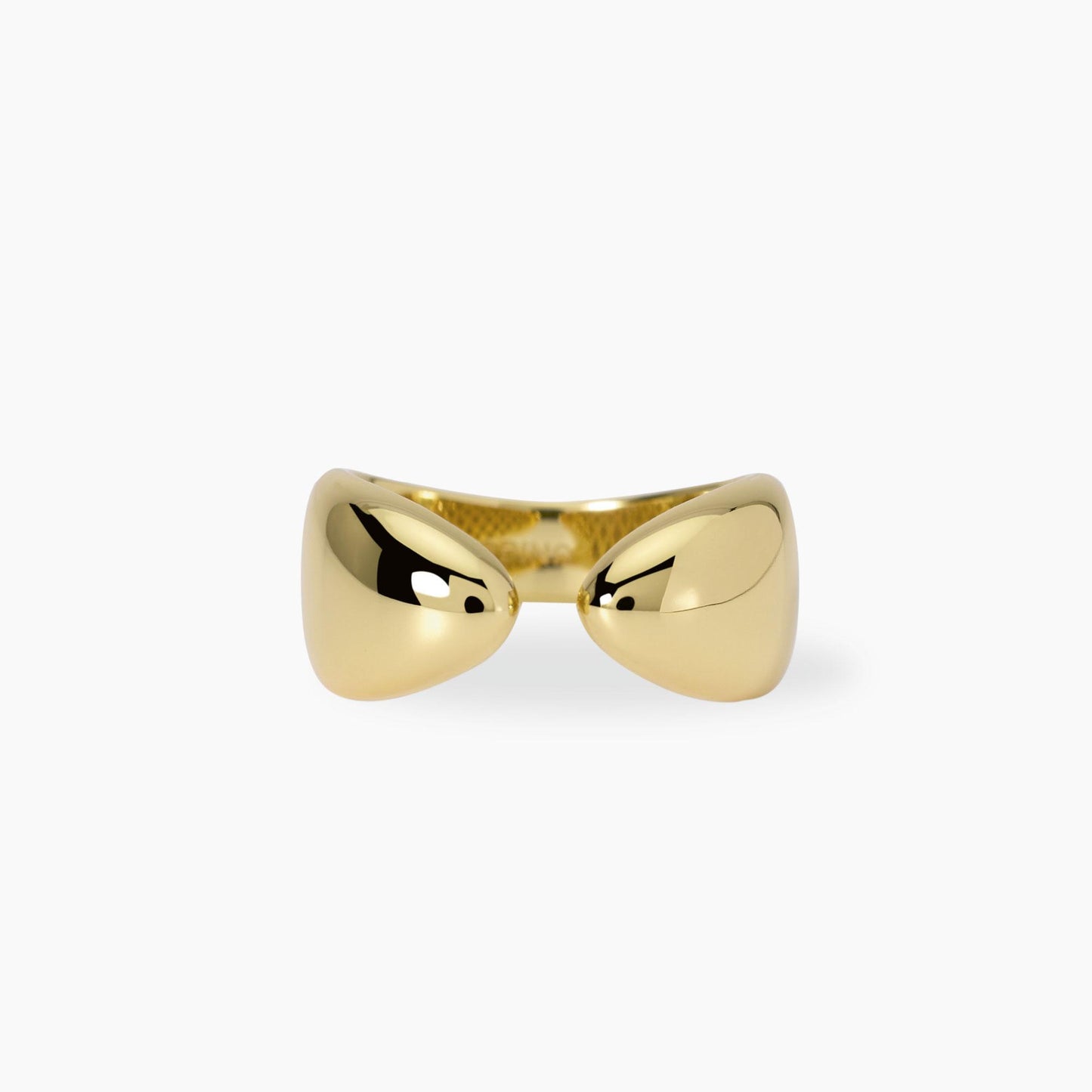 Anello Mabina donna contrarié in argento gold