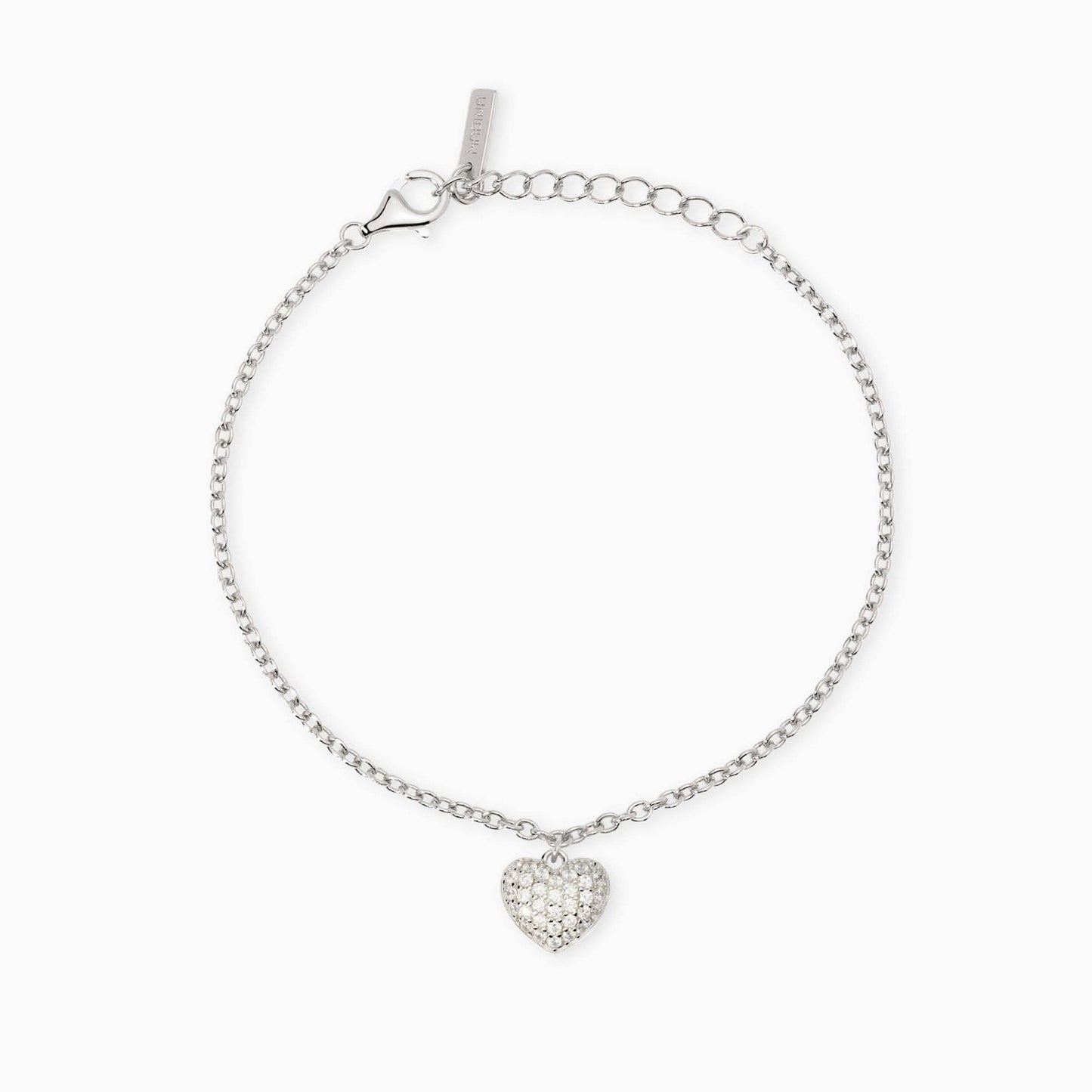 Bracciale Mabina donna con ciondolo cuore