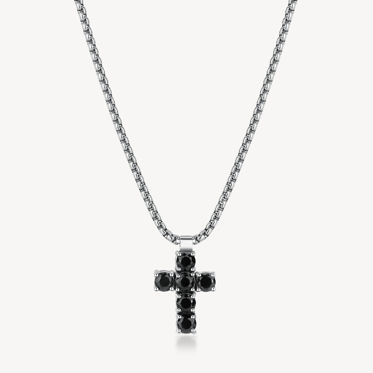 Collana Brosway uomo AVANTGARDE Croce nera