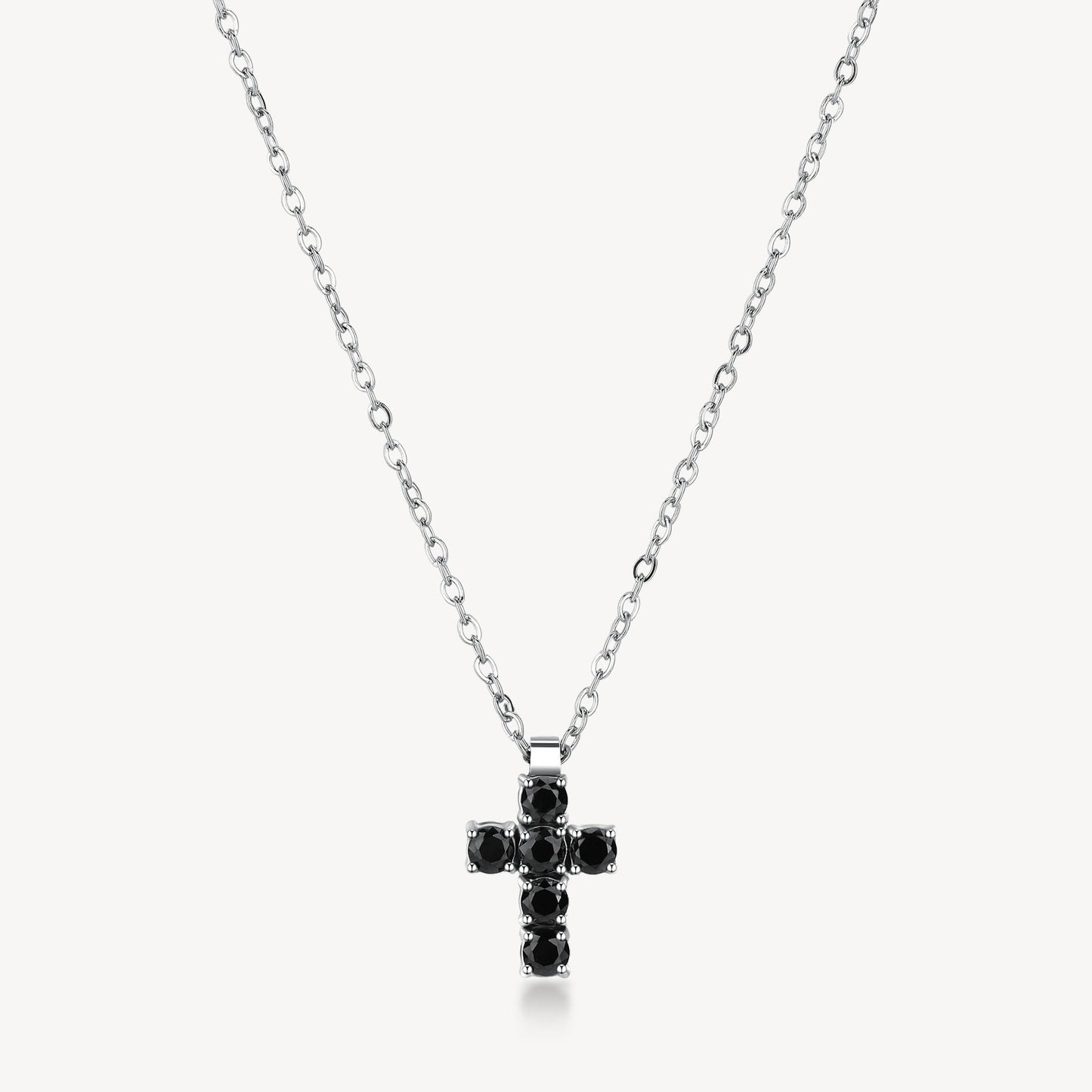 Collana Brosway uomo AVANTGARDE Croce nera