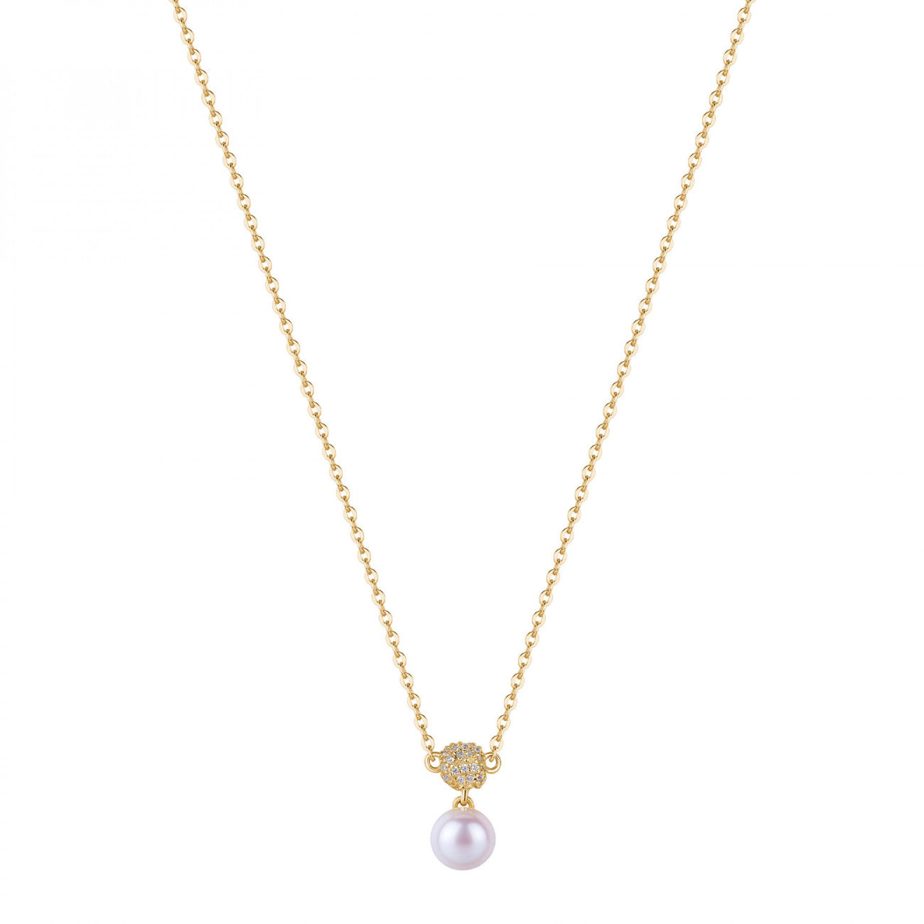 Collana Rosato perla gold