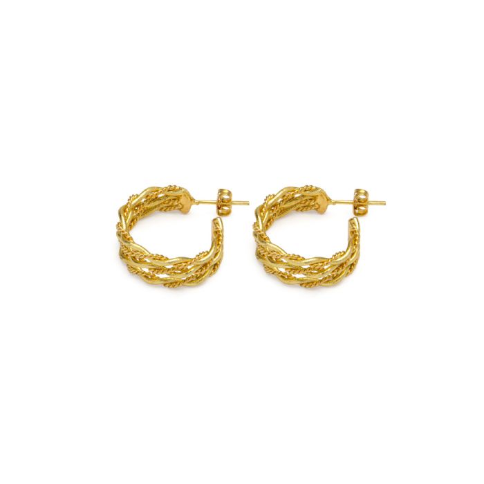 Orecchini Vestopazzo donna Semicerchio 3 linee torchon