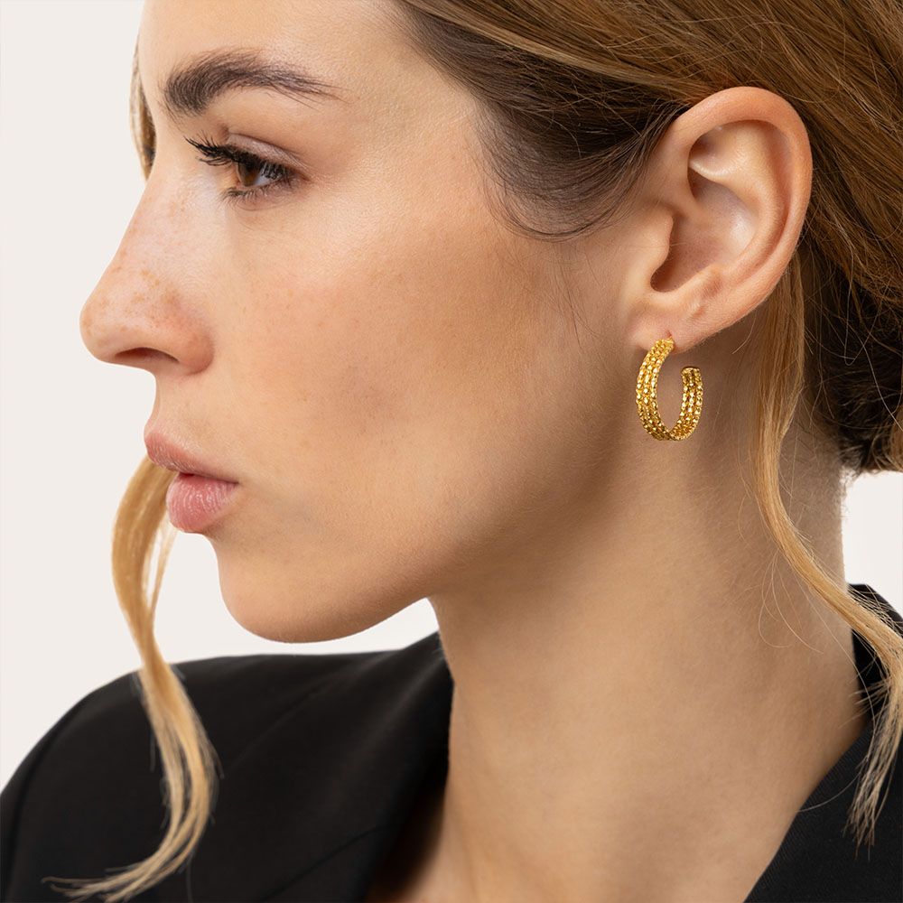 Orecchini Vestopazzo donna Hoop design