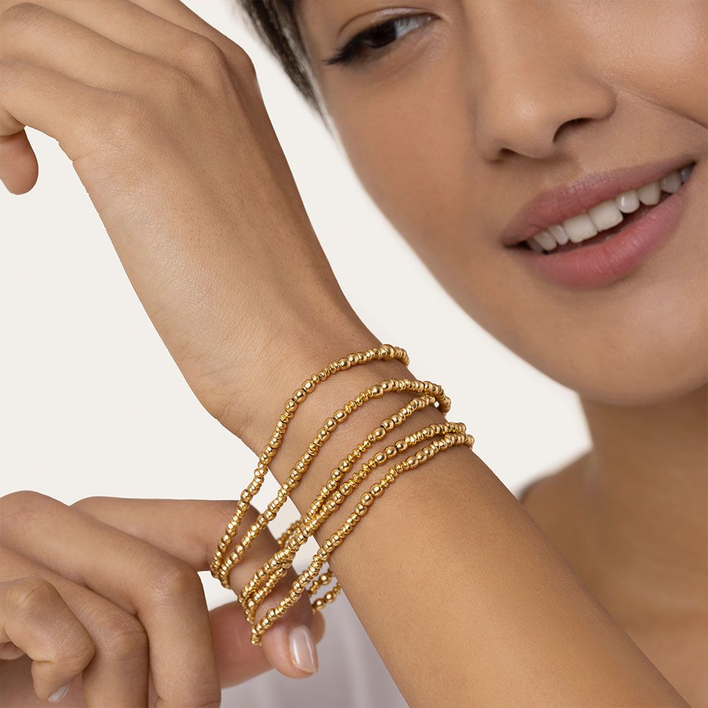 Collana lunga Vestopazzo donna Sfere mix