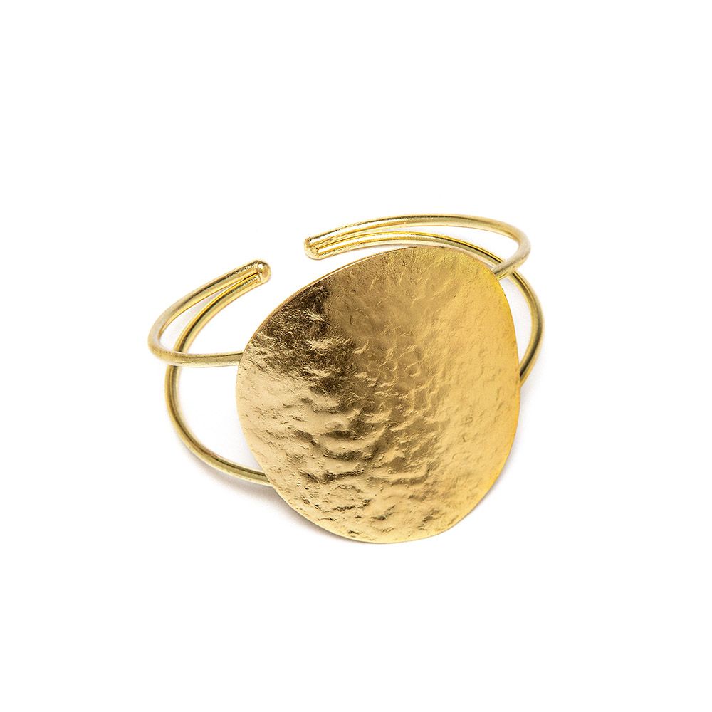 Bracciale rigido Vestopazzo donna Fascia placca battuta