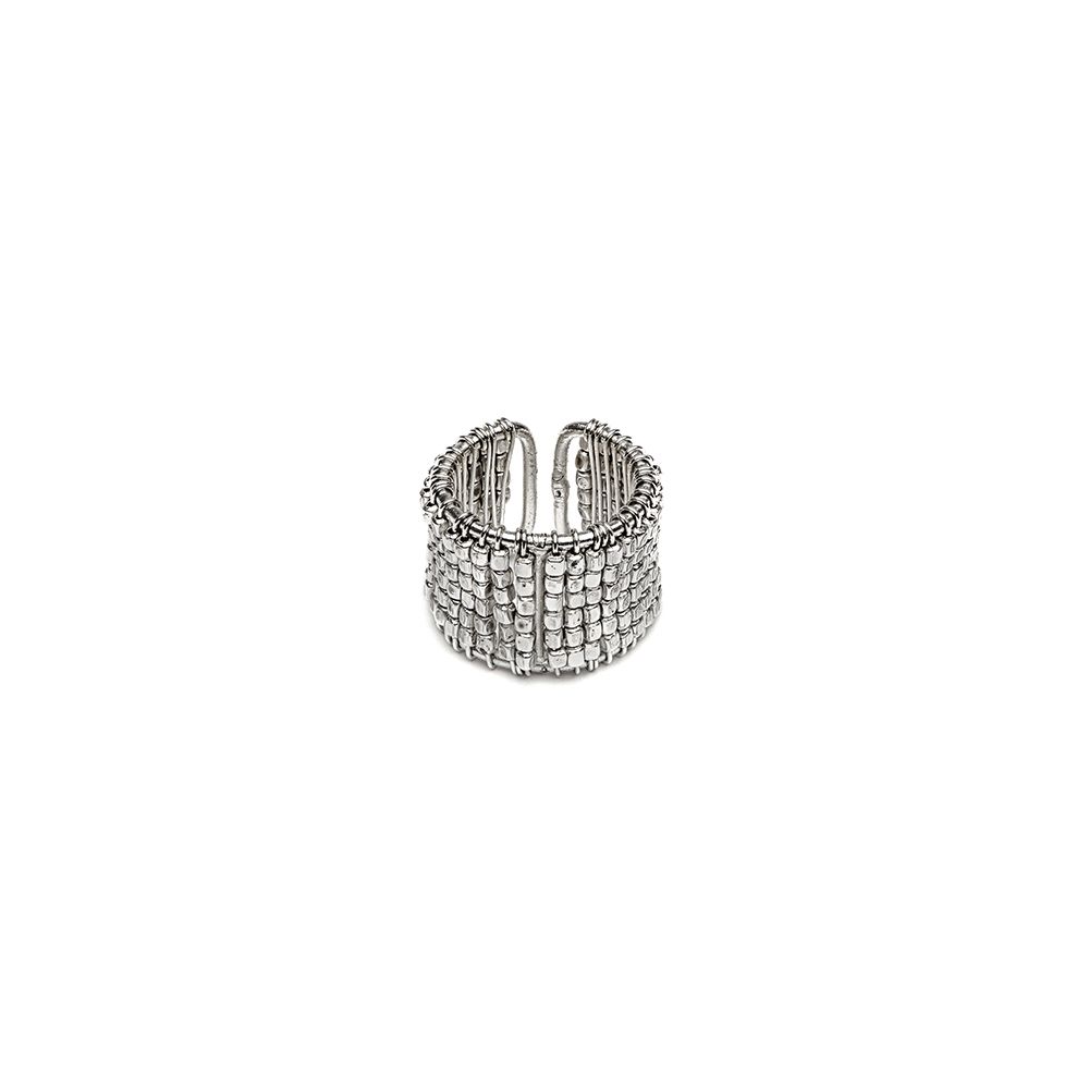 Anello Vestopazzo donna Fascia micro pepite