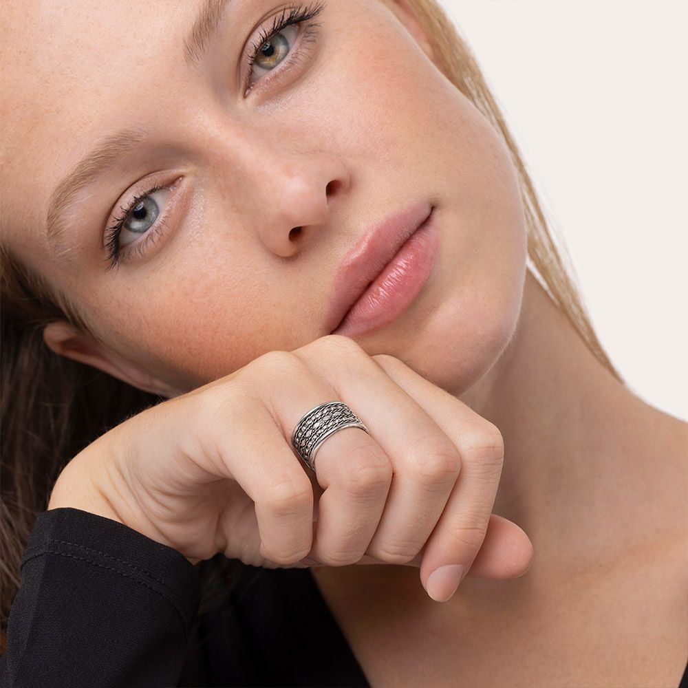 Anello Vestopazzo donna Fascia mix design