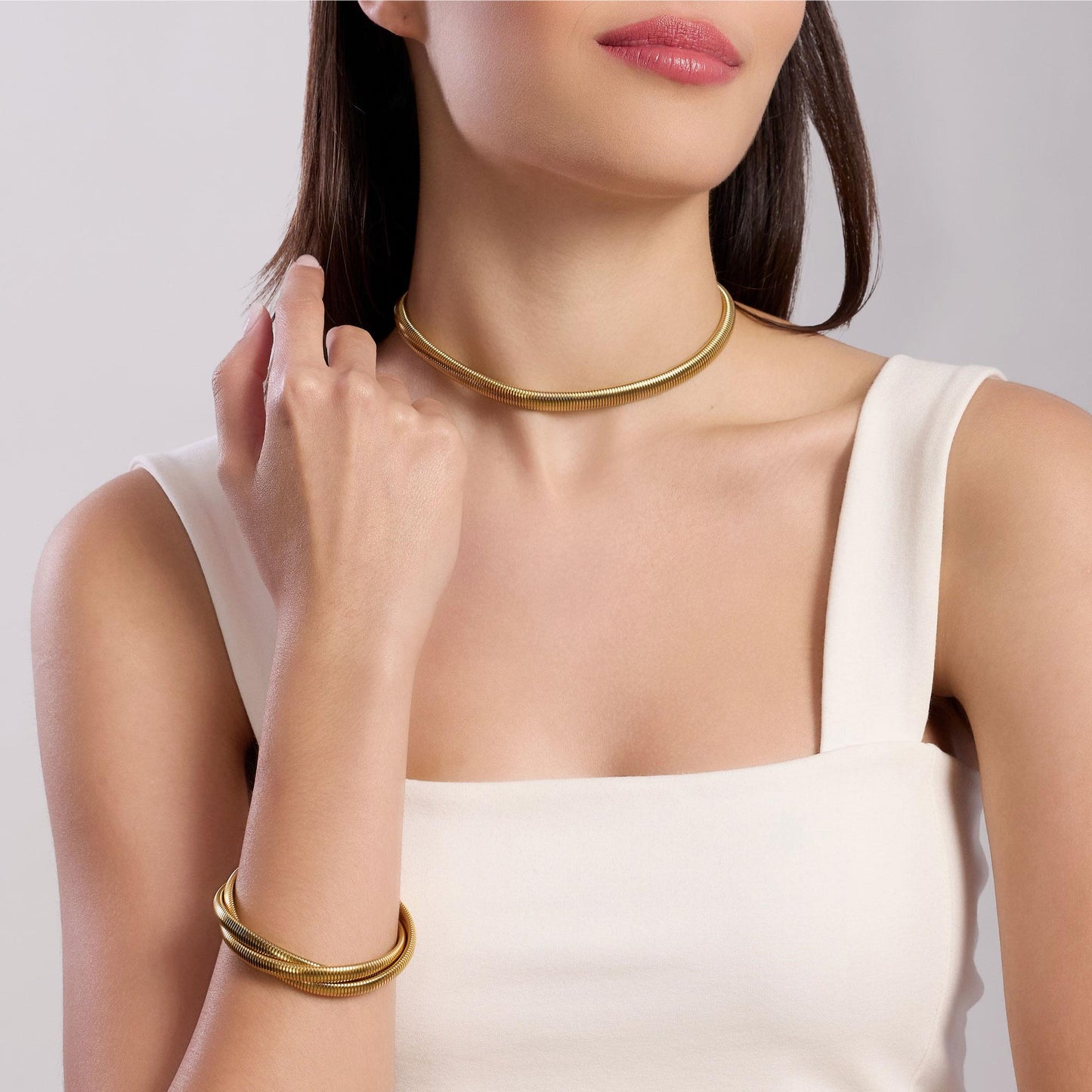 Bracciale donna Kidult Tubogas intrecciato