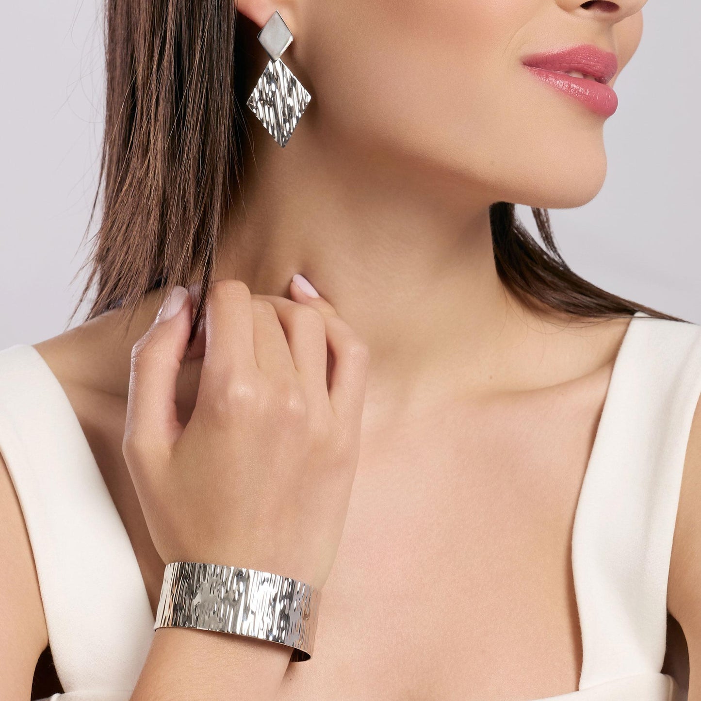 Bracciale donna Kidult Bangle martellato