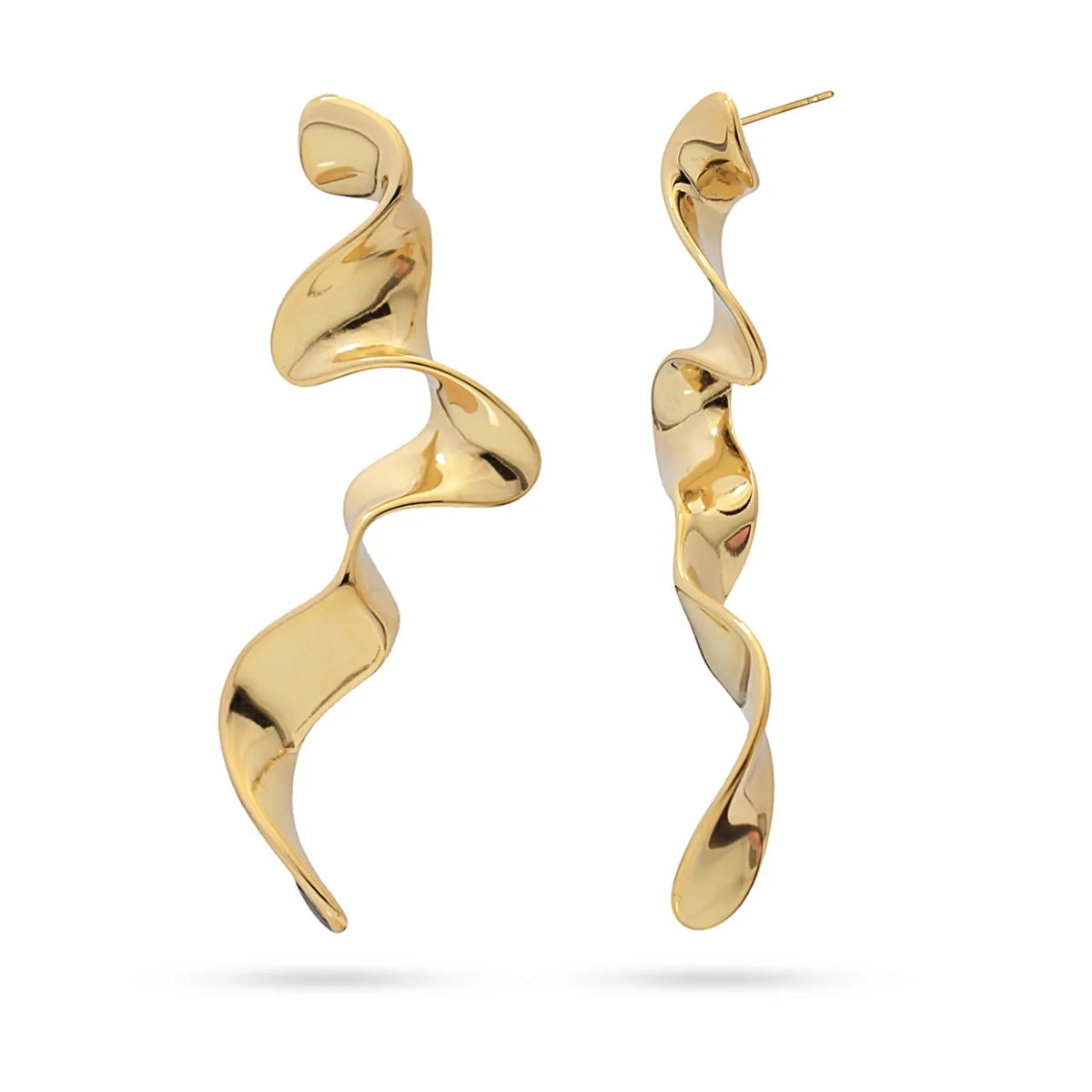 Orecchini donna Anartxy lunghi a onde