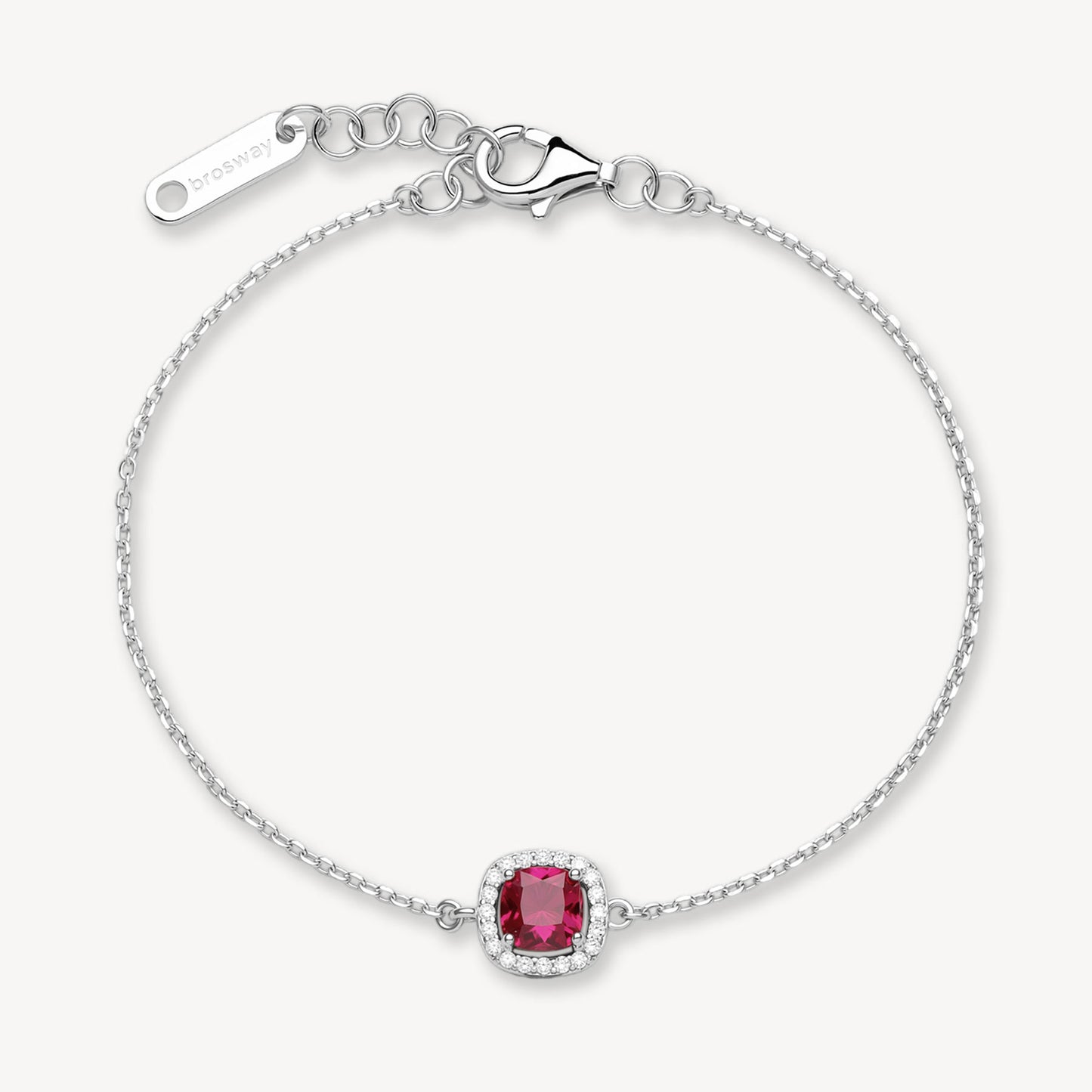 Bracciale argento Fancy passion ruby