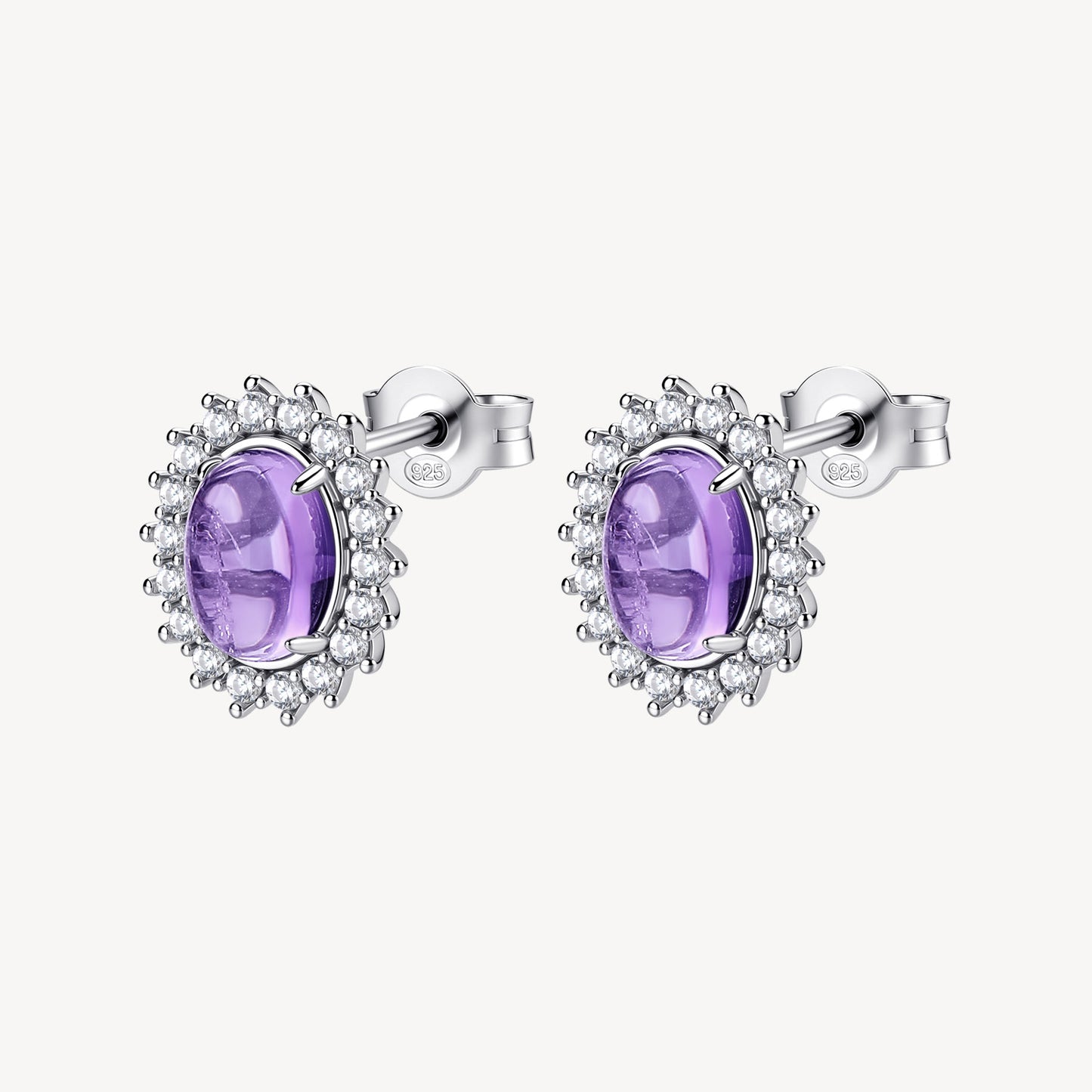 Orecchini argento Fancy kate ametista
