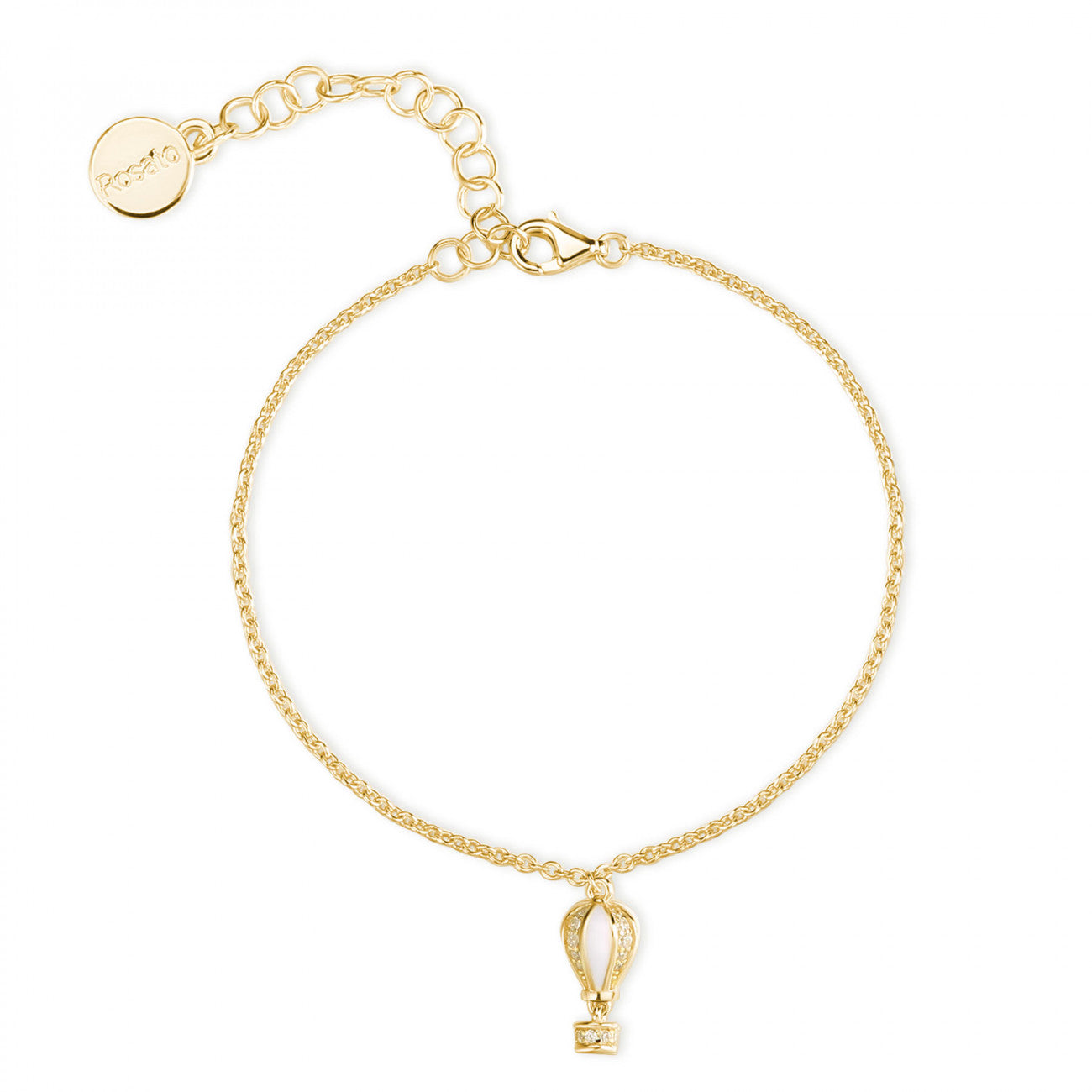 Bracciale donna Rosato Aria mongolfiera golden
