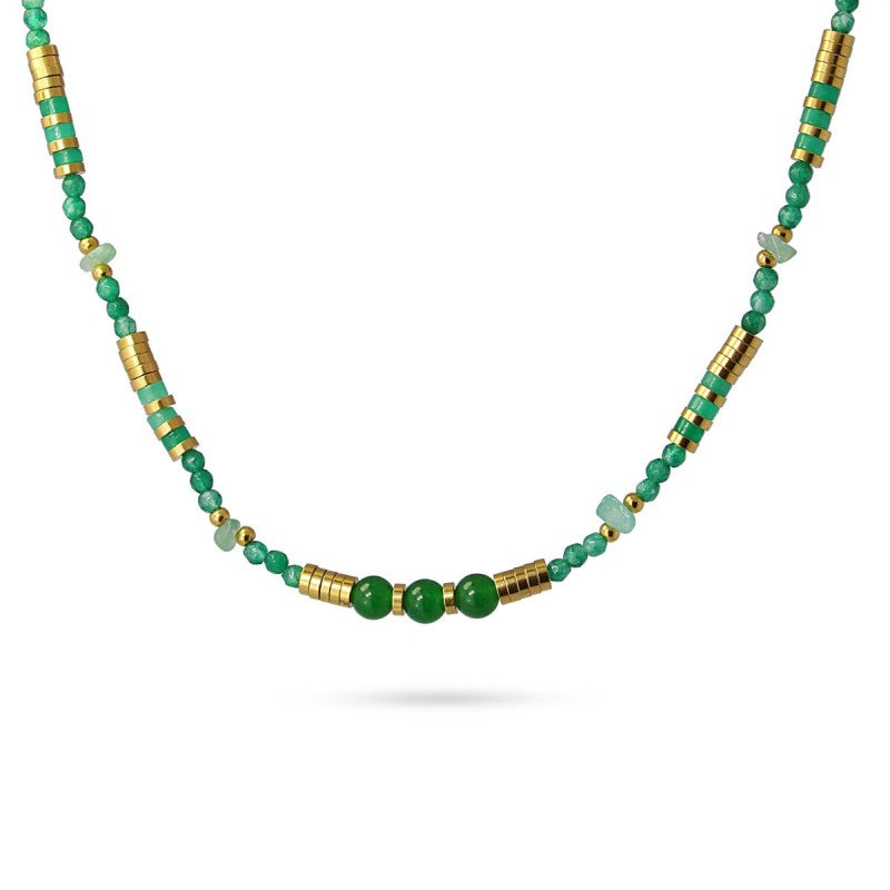 Collana Donna Anartxy con cristalli e pietre