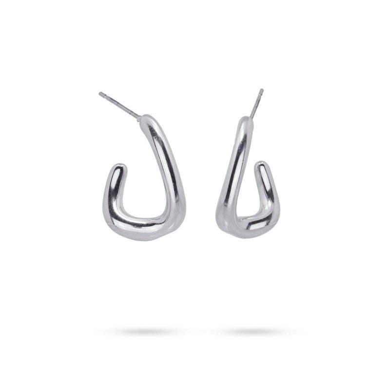 Orecchini Anartxy donna cerchi curvi