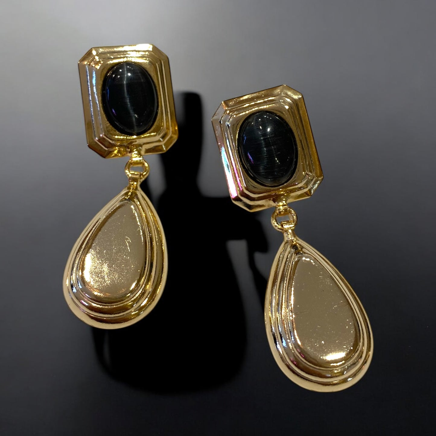 Orecchini Diamond Accessori pendenti con elementi rettangolari e goccia