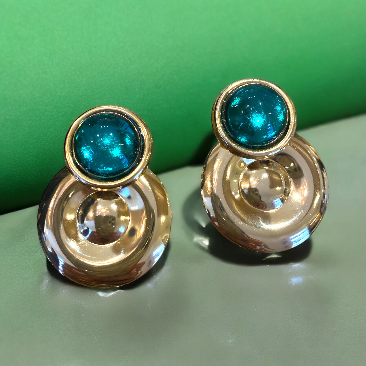 Orecchini Diamond Accessori Emerald Circles