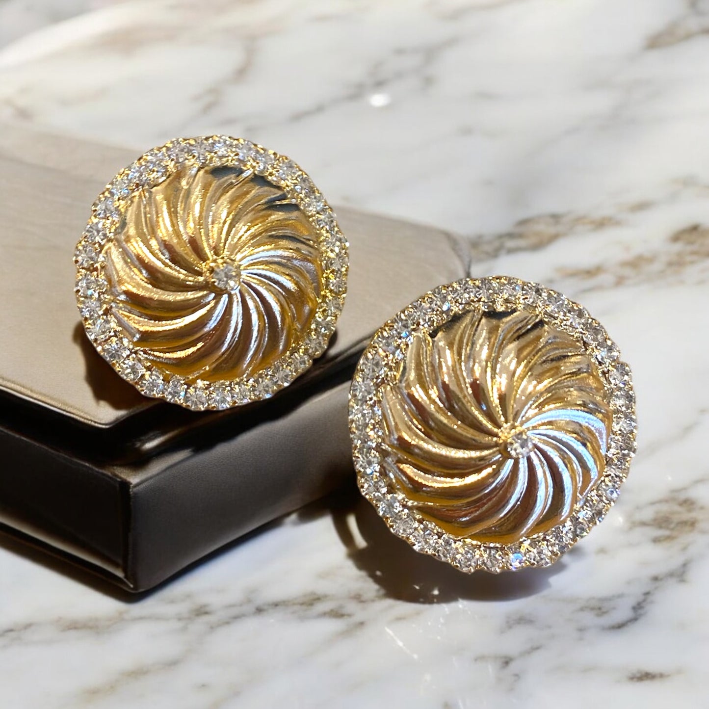 Orecchini Diamond Accessori bottone Mimì