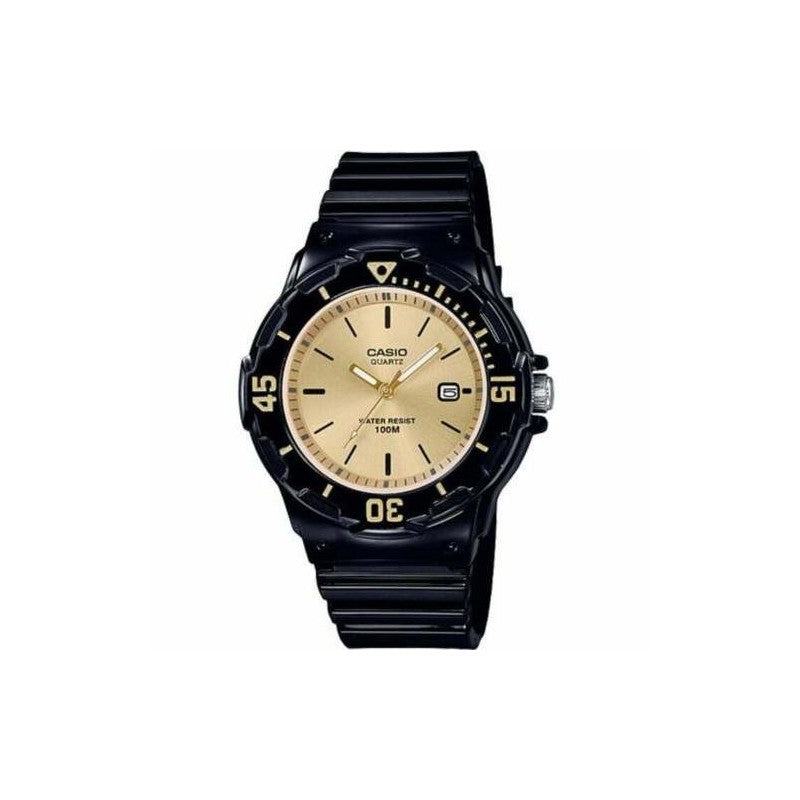 Orologio Casio Analogico Nero e oro