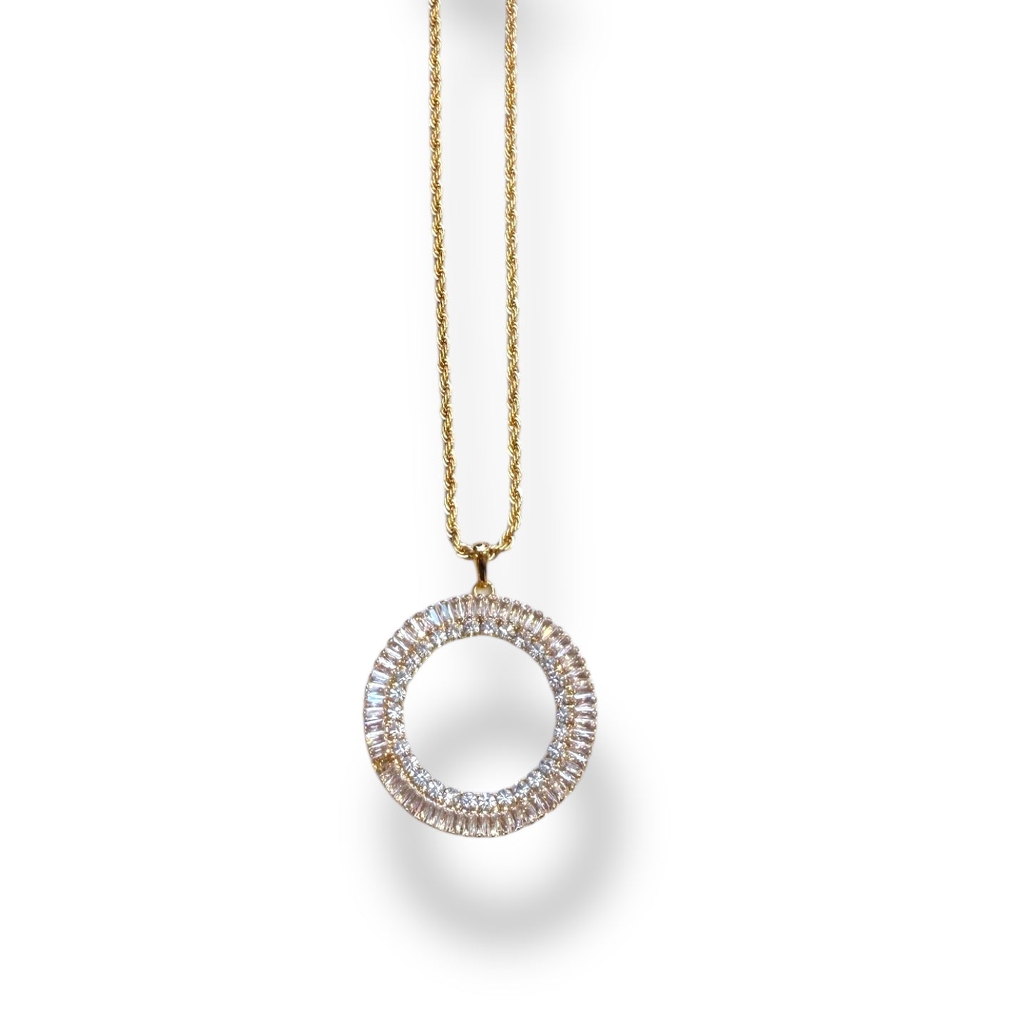 Collana donna Diamond accessori Cerchio incantato