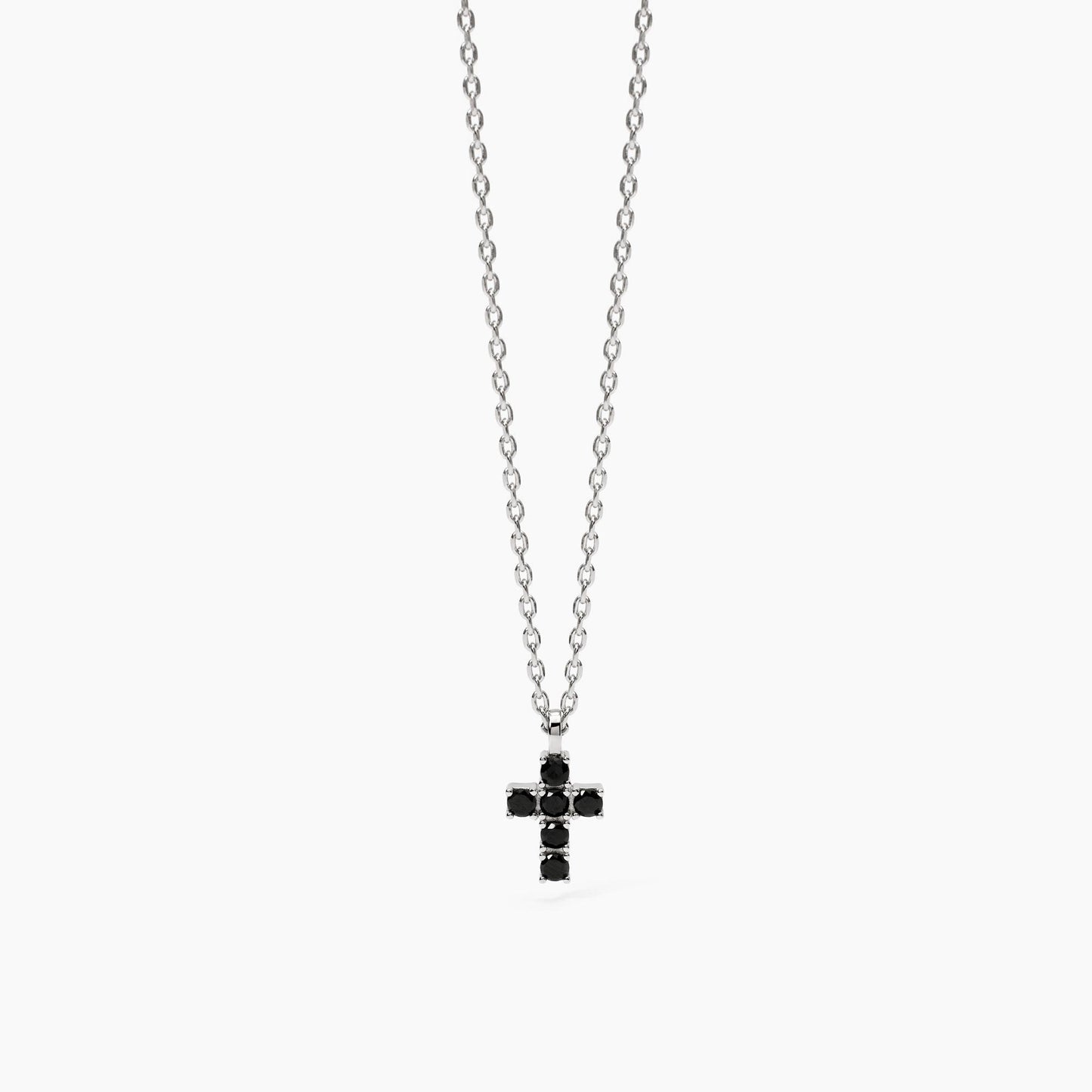 Collana Mabina uomo Croce
