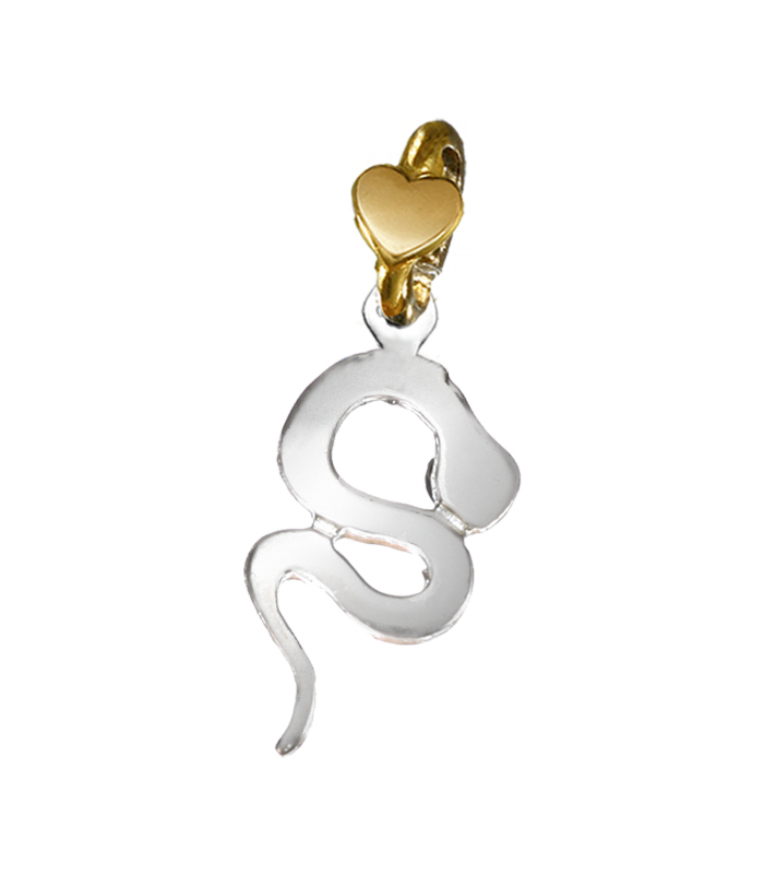 Ciondolo Dodo Mariani Serpente Argento e Oro