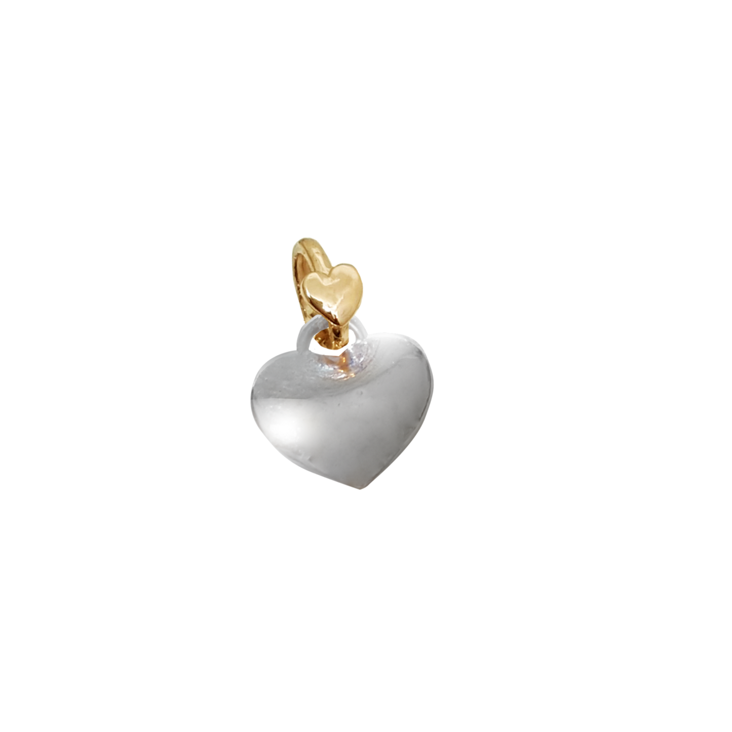 Ciondolo Dodo Mariani Cuore centrale Argento e Oro