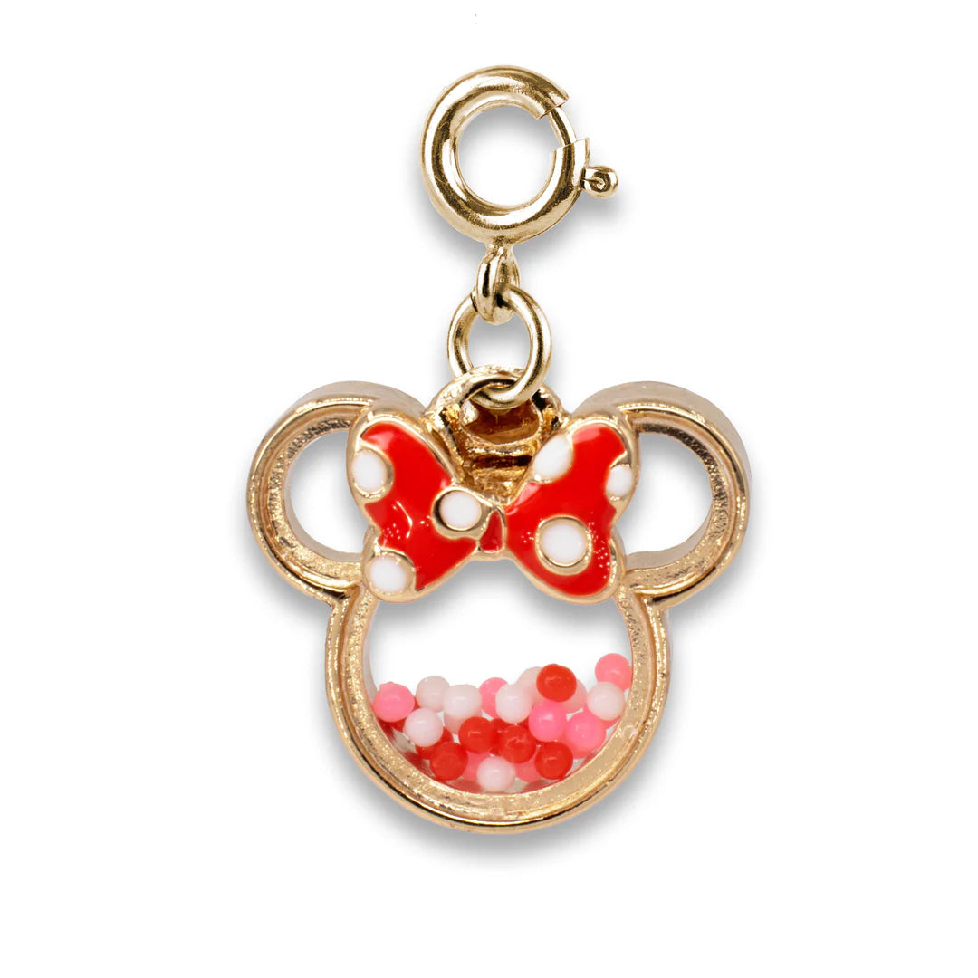 Ciondolo CharmIT! x Disney Minnie trasparente
