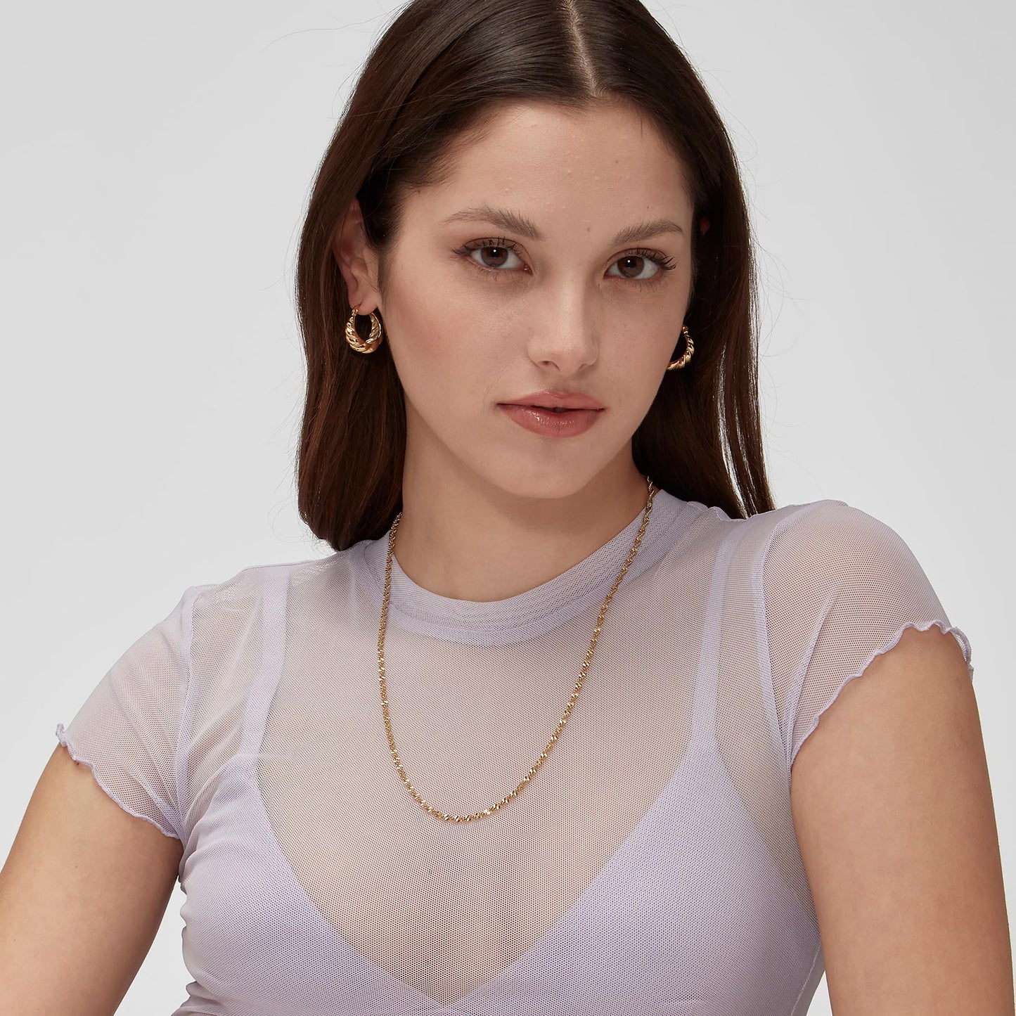 Collana S'Agapò donna Chunky Torchon Gold