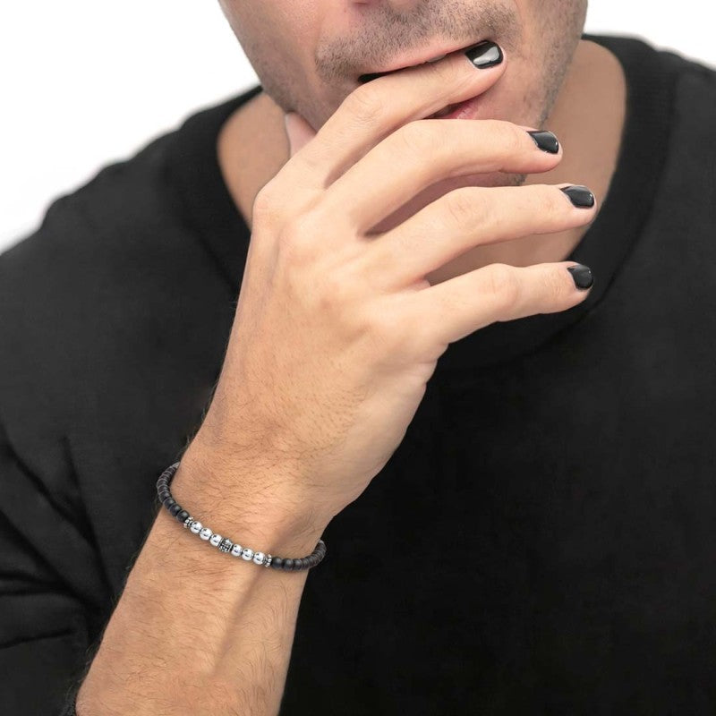 Bracciale Marlù unisex onice