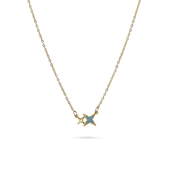 Collana Anartxy donna Doppia stella