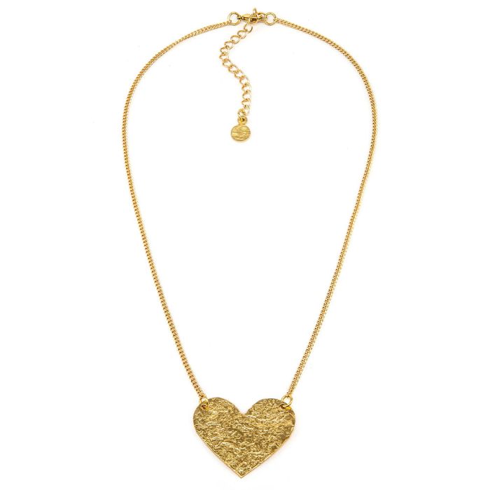 Collana Vestopazzo donna Cuore martellato