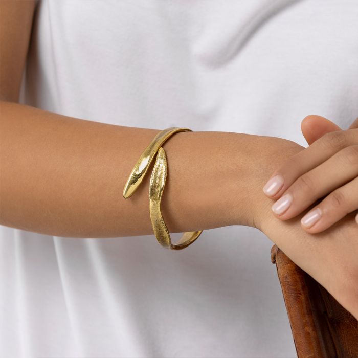 Bracciale Vestopazzo donna Rigido serpente irregolare