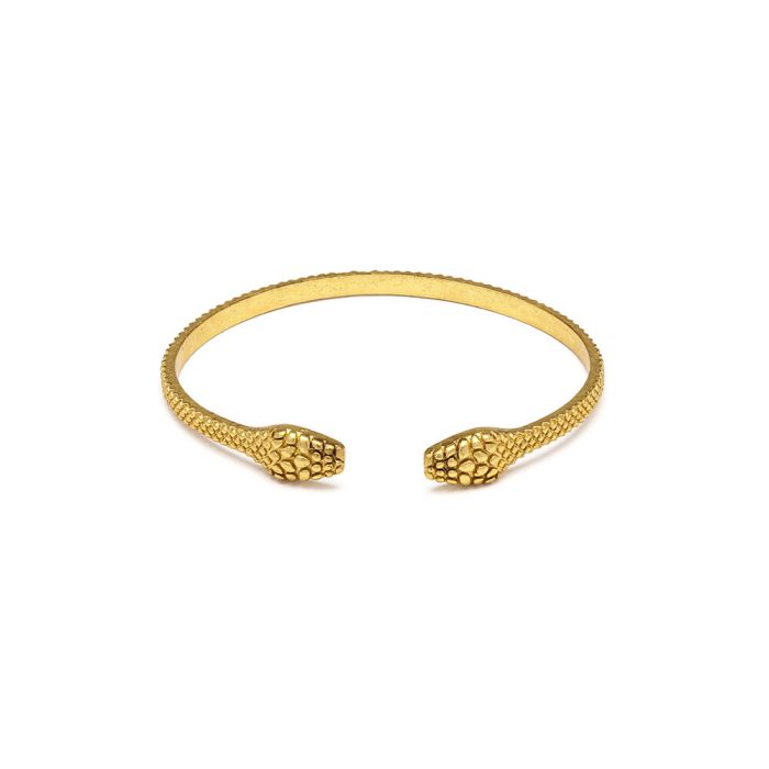 Bracciale Vestopazzo donna Rigido serpente doppia testa