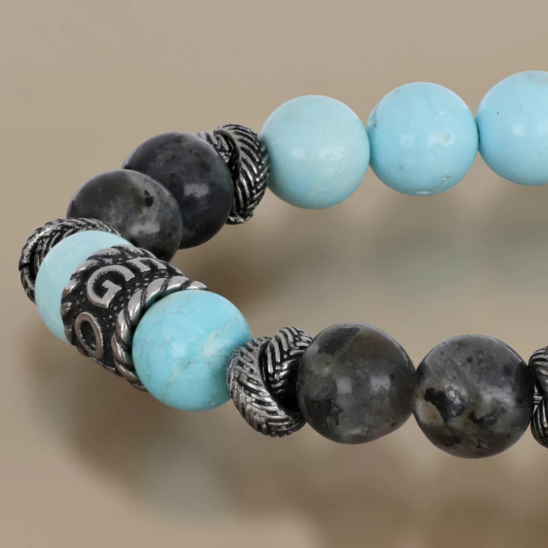 Bracciale Goyatè Wynon pietre turchesi