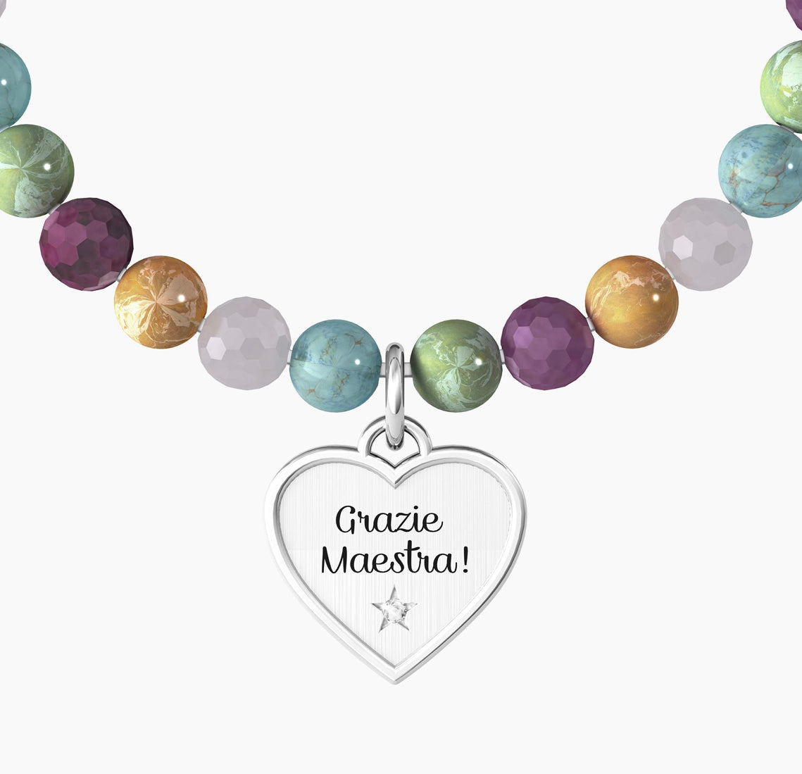 Bracciale donna Kidult CUORE | GRAZIE MAESTRA