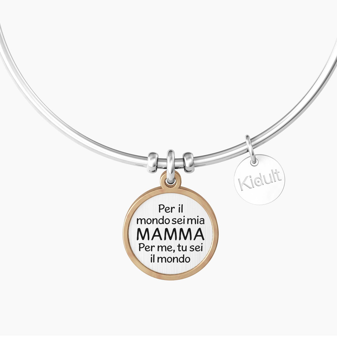 Bracciale Kidult donna CUORE | MAMMA SEI IL MONDO