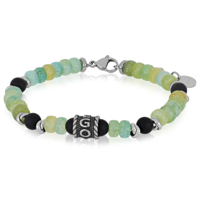Bracciale Goyatè Shiko pietre acqua