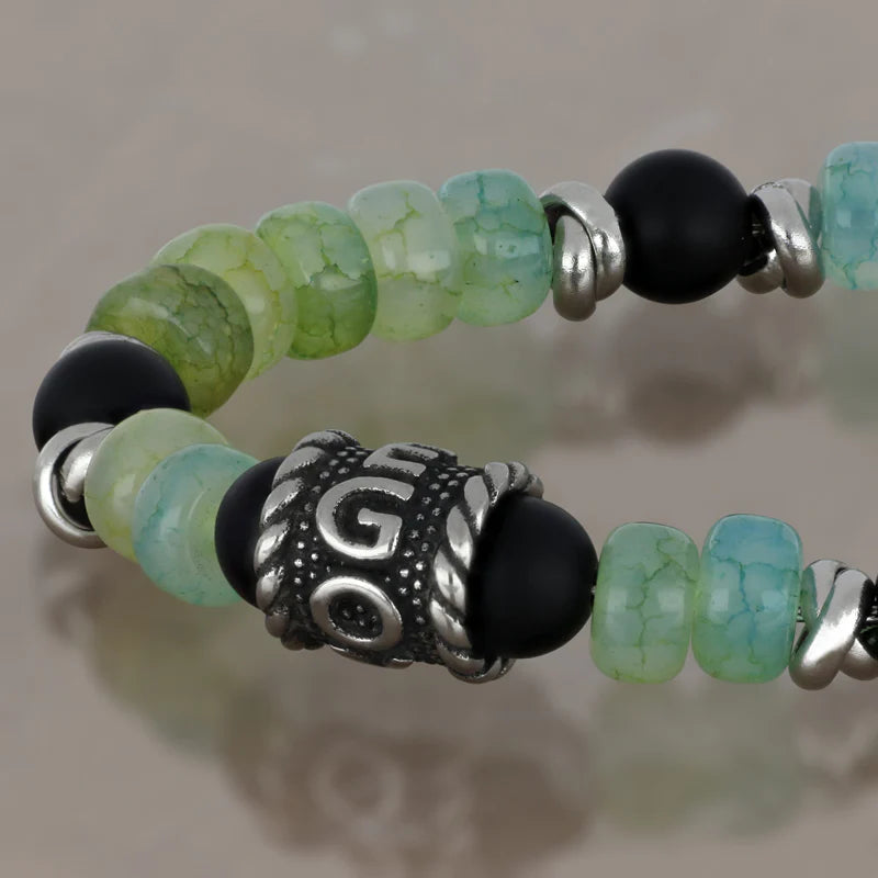 Bracciale Goyatè Shiko pietre acqua
